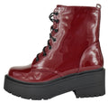 TOON-22 Wine Patent Top Moda